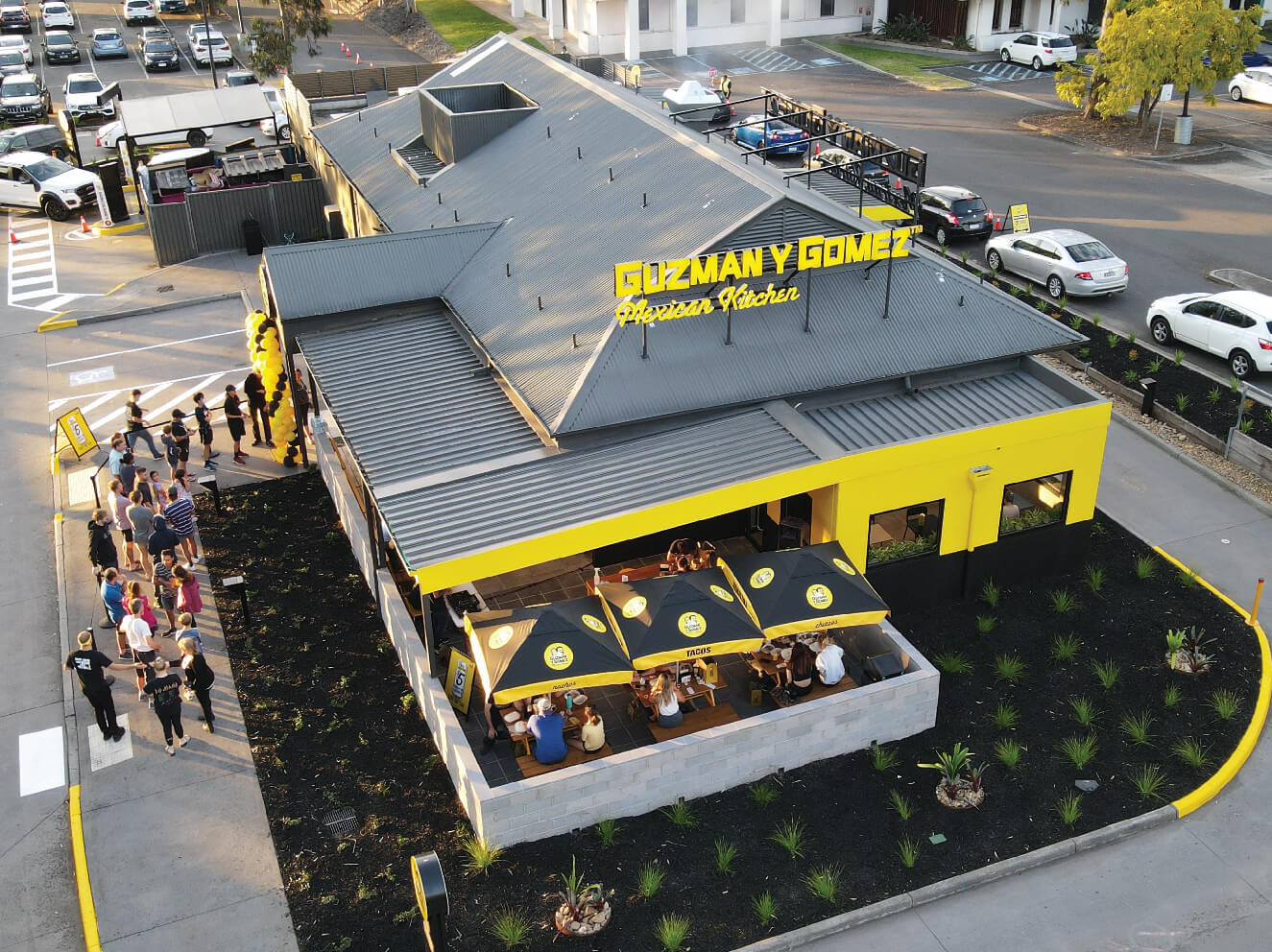 Guzman y Gomez Franchisee - Drone Restaurant image>